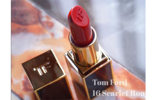 Tomford口红16试色 最美经典番茄红