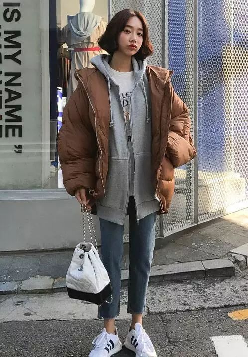 棉服如何搭配 必选今年大火的焦糖色棉服