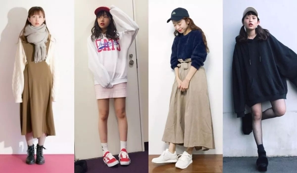 中性打扮的帅气女孩  谁说女孩不能剪短发穿球鞋？