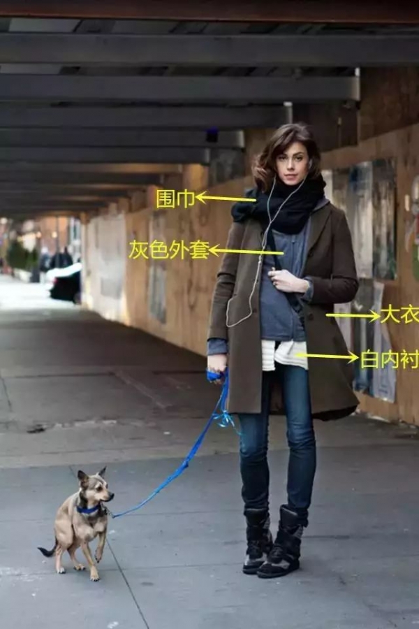 叠穿法则  叠穿衣服搭配