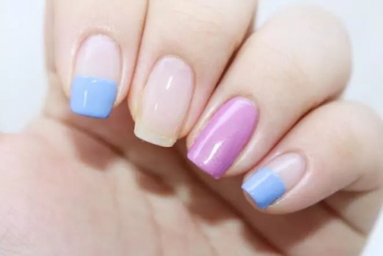 冬季美甲图片 冬季唯美雪花美甲教程