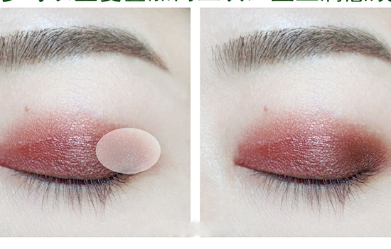 NYX12色眼影画法 浓郁酒红调调