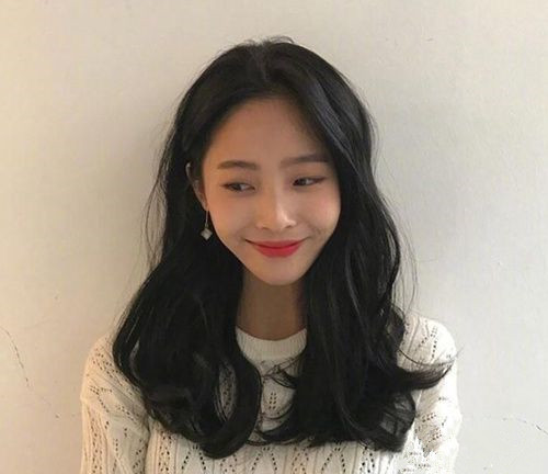 韩式卷发中长发 烫卷后美出新高