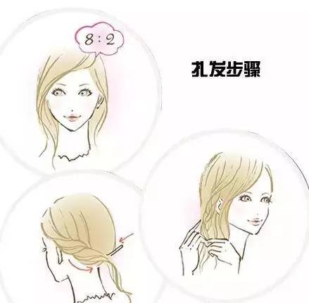 简单好看的编发教程 教你1分钟编好漂亮的发型