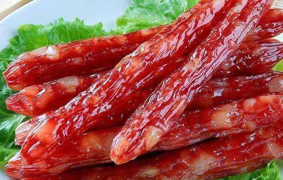 广式腊肠是甜的吗 糖和酒使广式腊肠形成独特风味