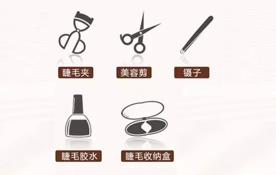 假睫毛怎么贴图解 戴假睫毛详细图解教程