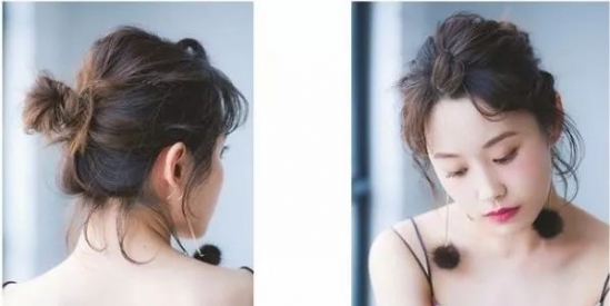 花瓣头的扎法图解 花瓣头这样简直美爆了