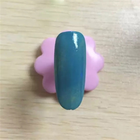 写意石纹美甲教程 如水墨画般随性