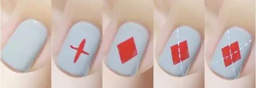 冬季美甲造型教程 冬季美甲这样画好看极了