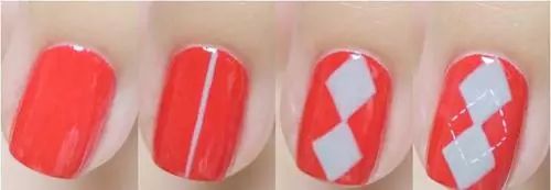 冬季美甲造型教程 冬季美甲这样画好看极了