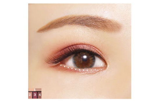 smashbox眼影盘教程 日常枫叶眼妆