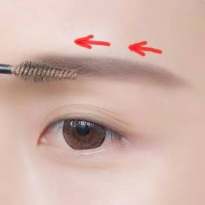 韩式平眉的画法 眉毛画好了，你比女神还要美！