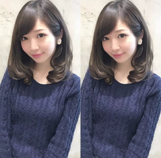 女生中发发型图片 下面的有最齐全的发型