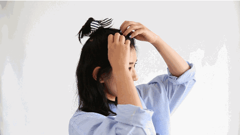 短发怎么扎简单好看 几款短发扎发教程图解