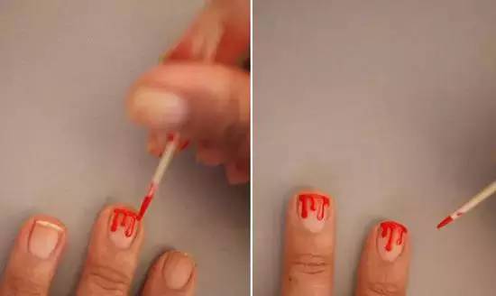 diy美甲步骤和解说图 想要DIY美甲吗，一根牙签就能做到！