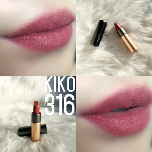 kiko316试色 真实对比