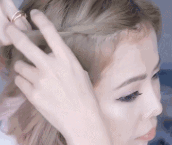 短发编发造型女 这2款分享给大家