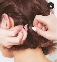 女生短发造型编发 这四款可爱好打理