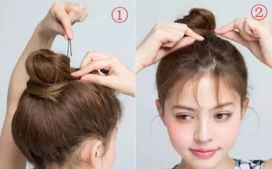丸子头扎法步骤教程 丸子头这样扎最好看