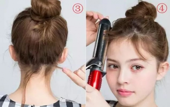 丸子头扎法步骤教程 丸子头这样扎最好看