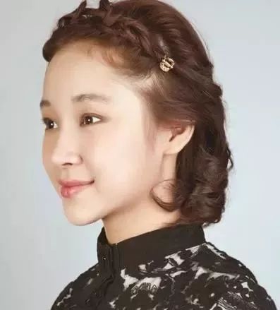 短发刘海怎么编 六步即可搞定