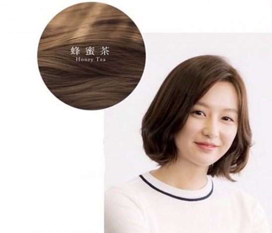 蜜茶棕色头发适合人群 黄皮妹子福音