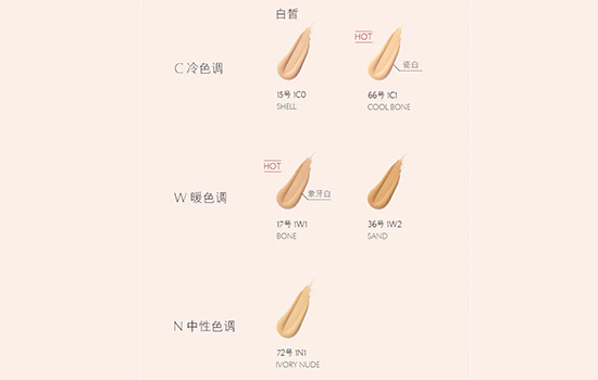 雅诗兰黛DW粉底液色号怎么选 冷皮和暖皮的选择