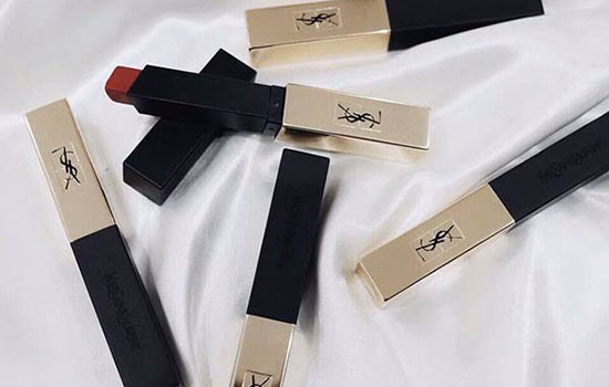 yslTheSlim9试色 ysl新系列口红