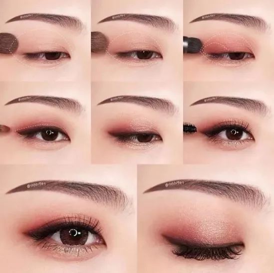 眼妆画法步骤图解 眼妆的画法教程