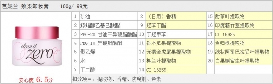 5款畅销的卸妆膏点评