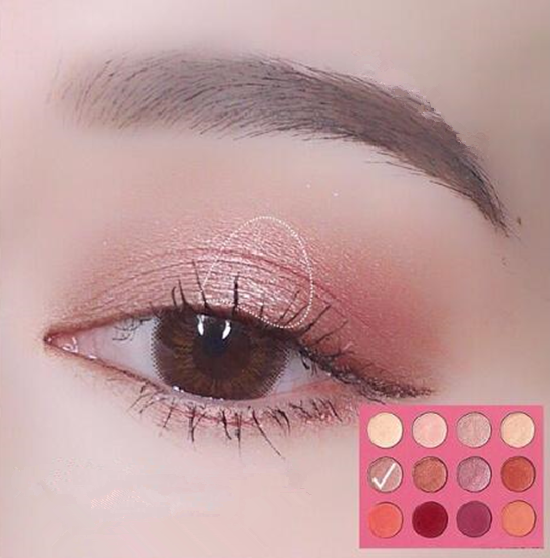 Colourpop Fem Rose She画法