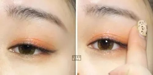 好看的橘色眼妆怎么画