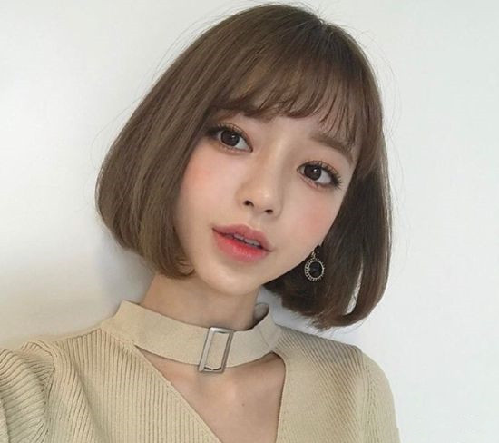内扣短发 内扣发型图片短发