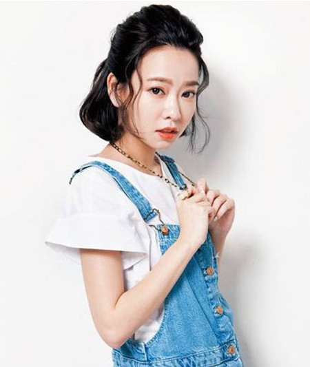 短发扎发图片 短发扎什么发型好看
