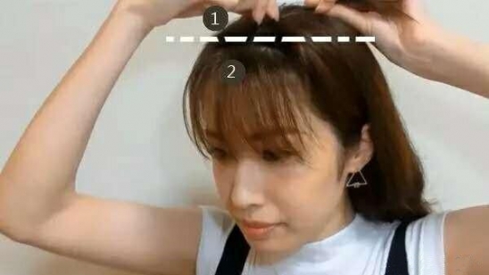 卷发棒怎么卷刘海 卷发棒卷刘海步骤图片