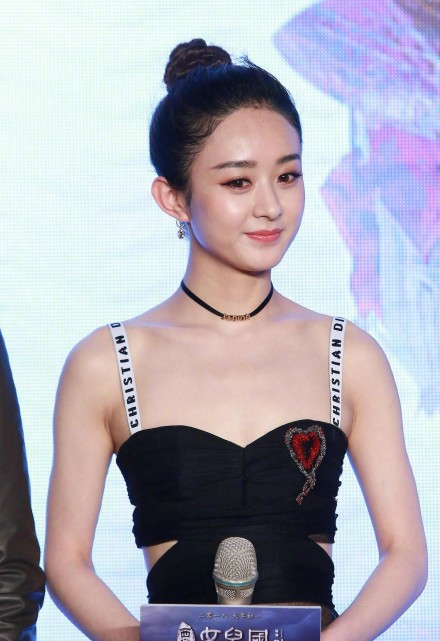 赵丽颖丸子头图片 赵丽颖丸子头扎法步骤图解
