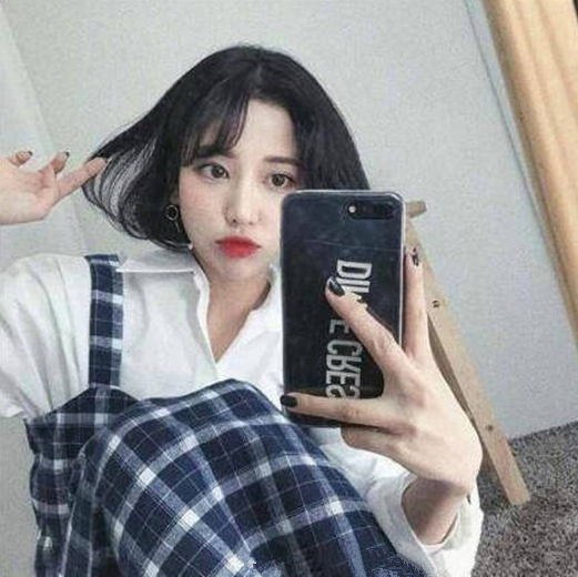 黑色短发女 黑色短发发型