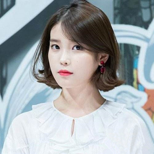 卷发短发图片 卷发短发发型图片韩国女