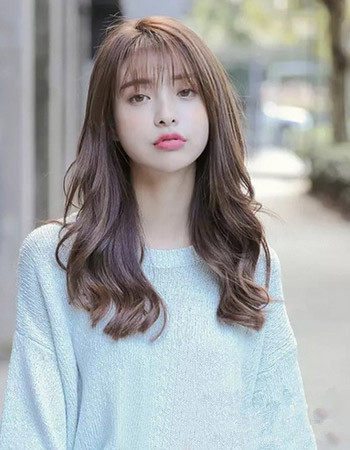 韩式刘海图片 韩国刘海女