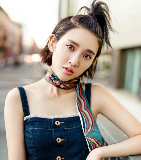 唐艺昕短发图片 唐艺昕短发照片
