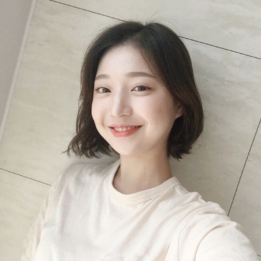 没有刘海的短发 无刘海短发女