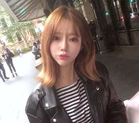 女生空气刘海图片 空气刘海的发型