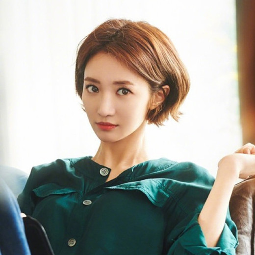 无刘海短发 没有刘海的短发发型女