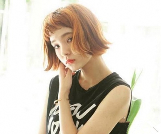 二次元短发女生图片 二次元短发发型真人