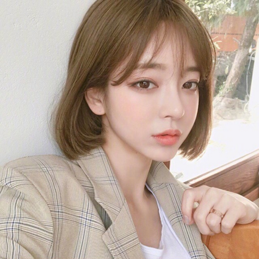 好看的染发图片女孩子 好看的染色头发图片
