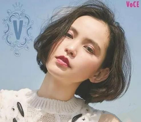 洋气短发发型图片女 洋气的短发图片