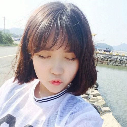 女生空气刘海发型图片 空气刘海发型图片女