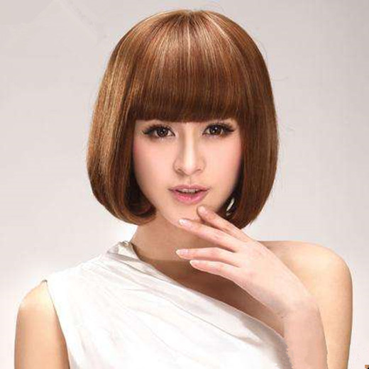 2024蘑菇头发型女图片 蘑菇头发型图片女