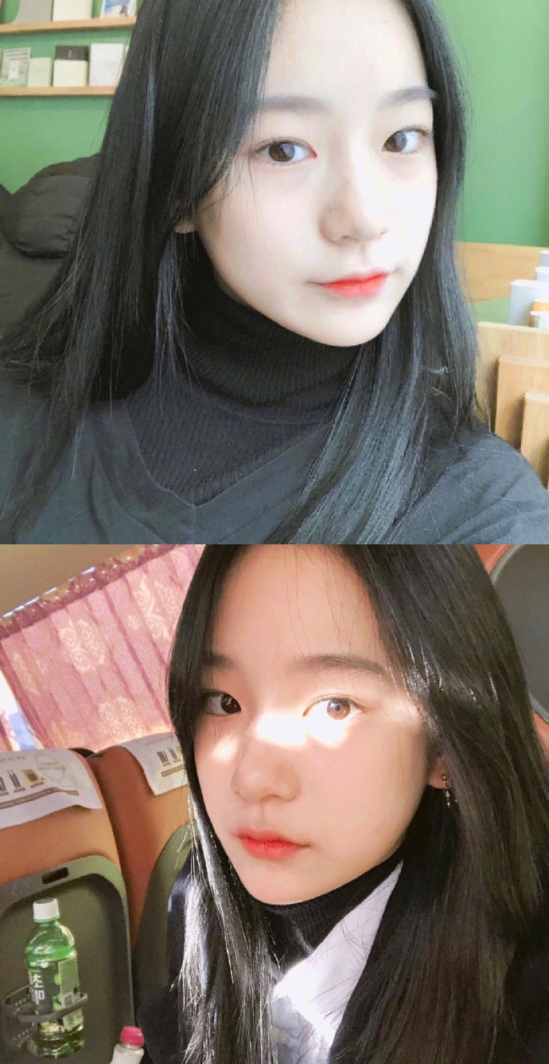 无刘海长发披发发型 没有刘海的女生发型