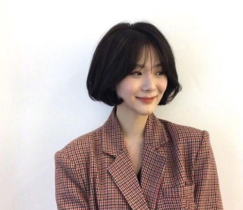 韩式短发女 韩式短头发图片